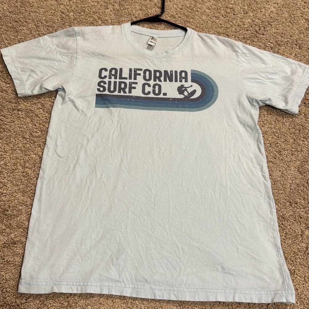 30. American apparel Light Blue Men's T-Shirt (m)